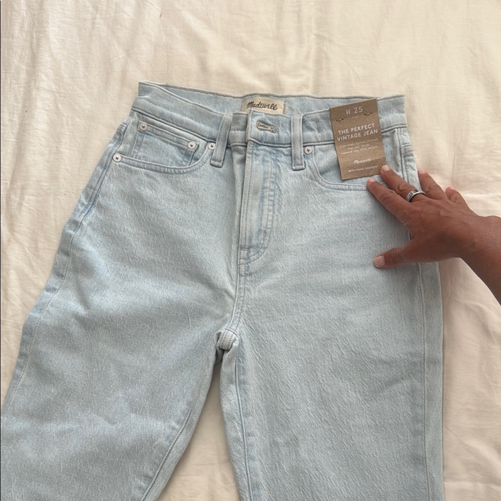 Madewell High Rise Light Wash Women's Jeans